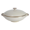 Ragoutterrine Terrine Servierschüssel Goldrand 1 L Eschenbach Alte Formen W3636 gebraucht - gut