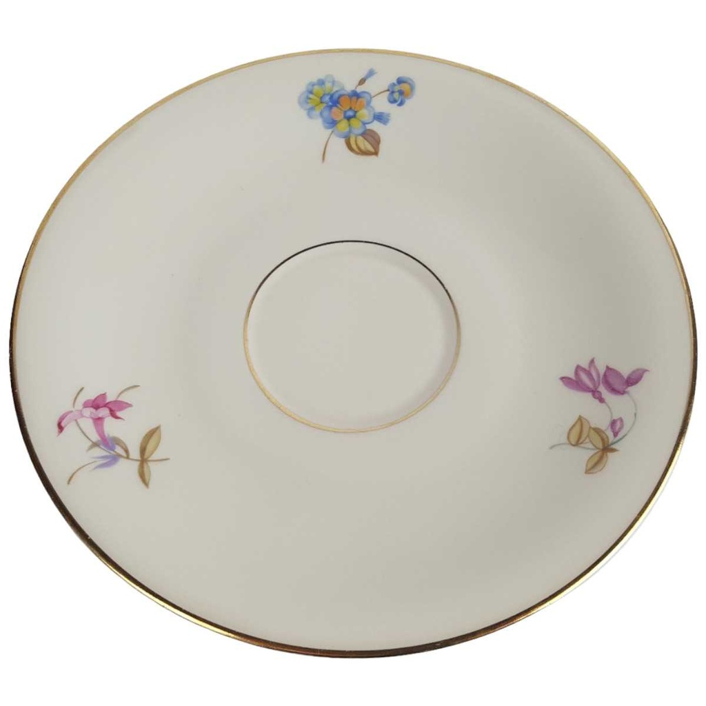 [458164265] Untertasse 15,4 cm Heinrich Anmut Orchidee Selb gebraucht - gut