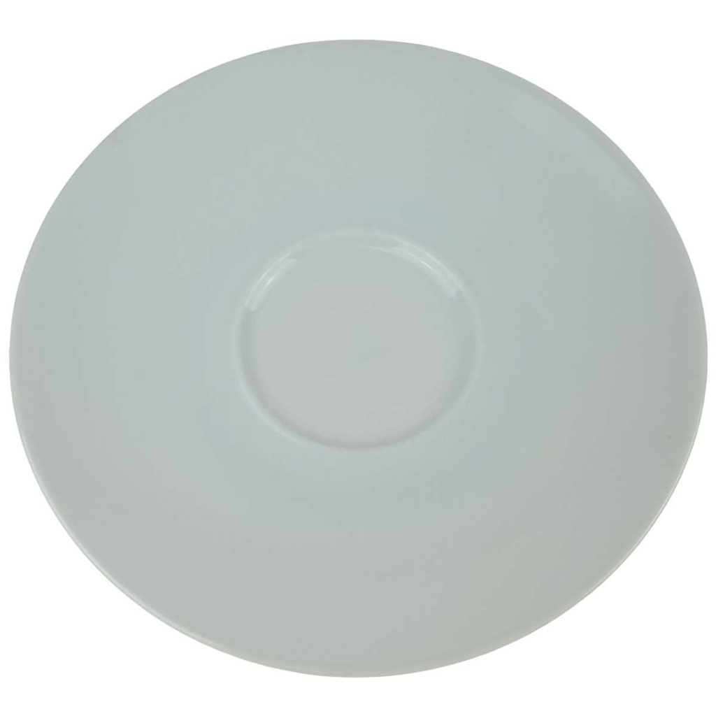[458164718] Untertasse 15 cm Bareuther Waldsassen Unbestimmte Formen Form 144 Weiß gebraucht - gut