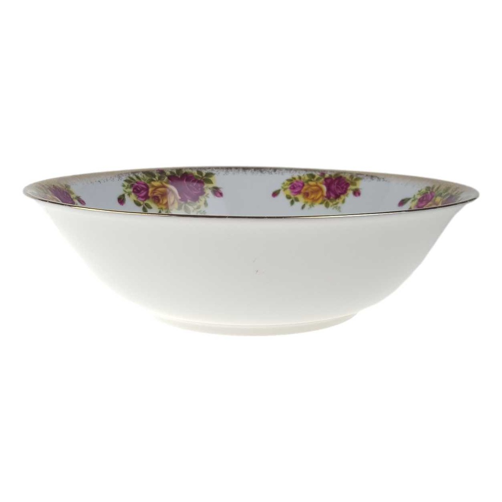 [458166323] Schüssel Goldrand 23,1 cm Winterling Kirchenlamitz Rose gebraucht - gut