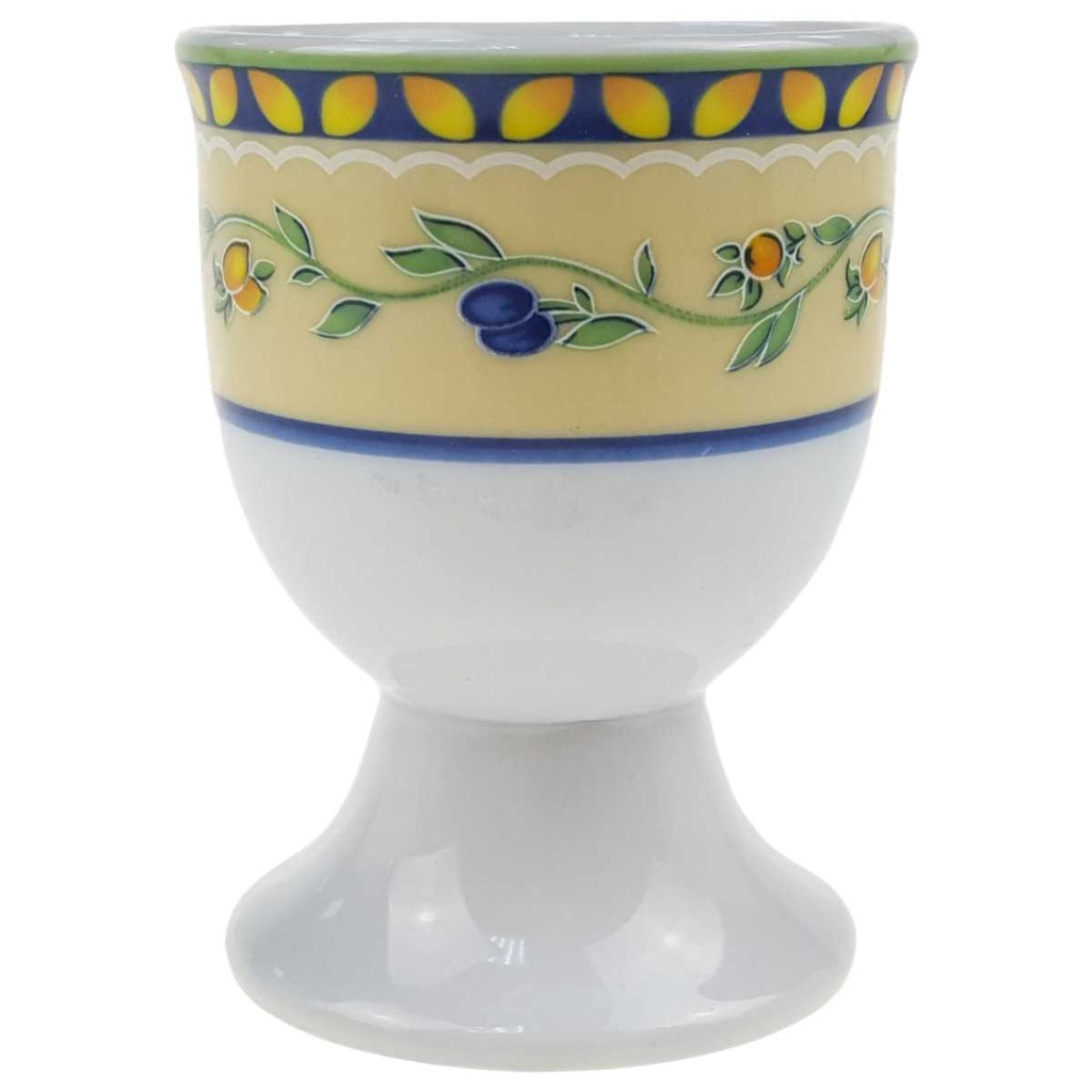 [45816704] Eierbecher auf Fuß Tirschenreuth Lemon Olive 2000 Edition gebraucht - sehr gut