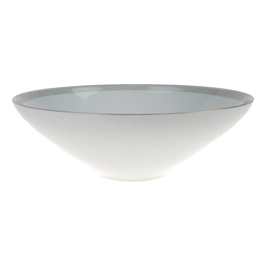 [458168064] Schüssel Goldrand 21 cm Hutschenreuther Gloria Weiß gebraucht - gut