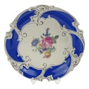 Zierschale Sammelteller 30 cm Altenburg Blumendekor Blumen gebraucht - gut