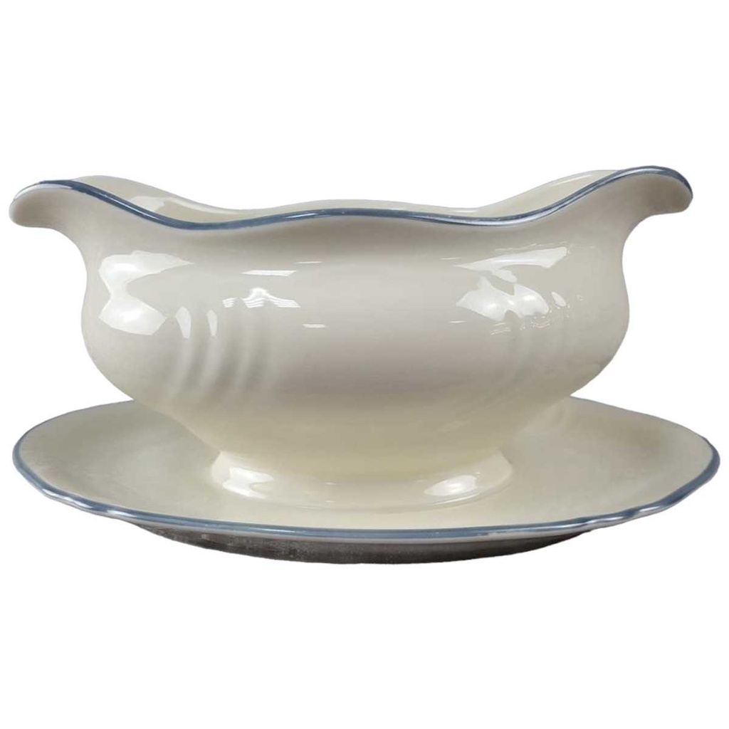 [45816860] Sauciere mit Teller Winterling Marktleuthen gebraucht - gut