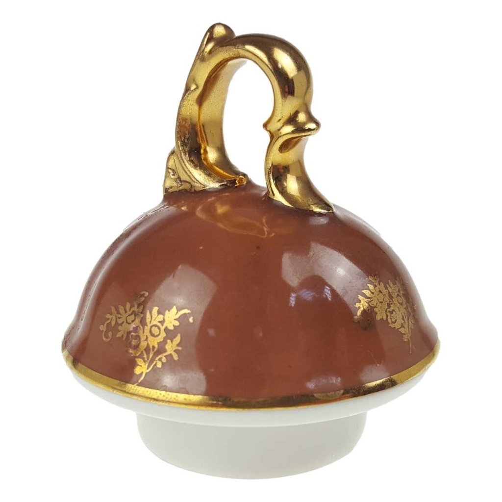 [458168619] Untertasse für Mokka 6,4 cm Schlottenhof braun