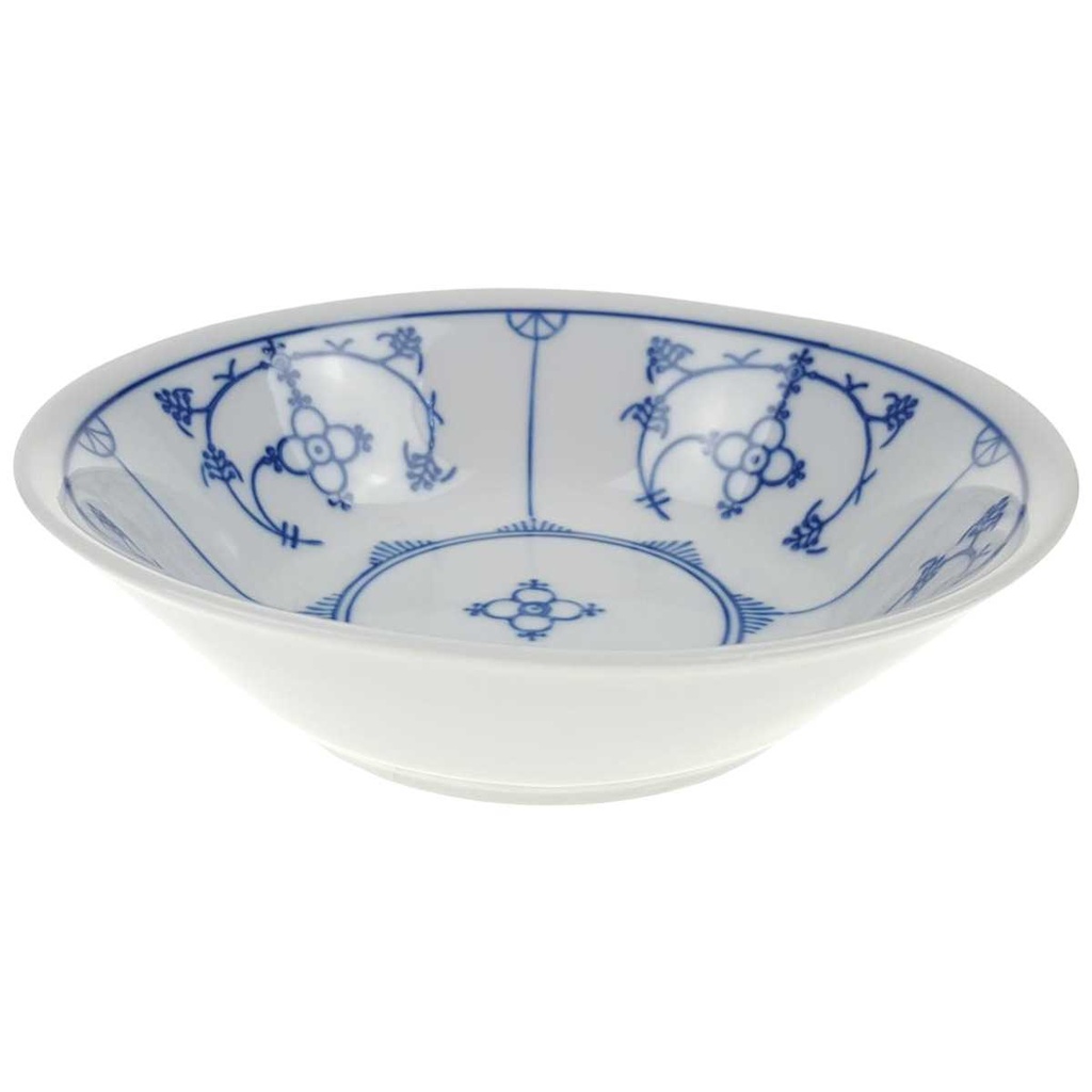 Dessertschale 13,2 cm Jaeger & Co Indisch Blau Strohblume gebraucht - sehr gut