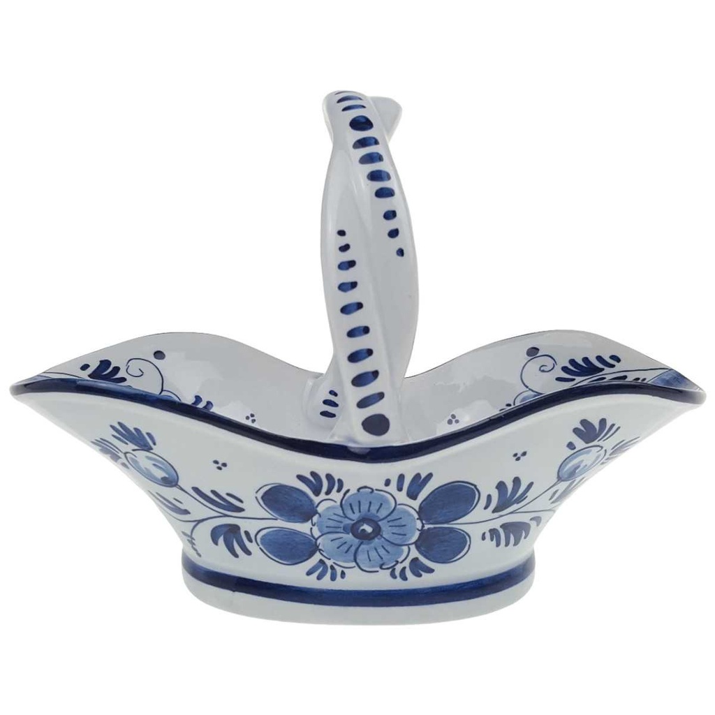 Schale mit Deckel Gilde Blau Dekor