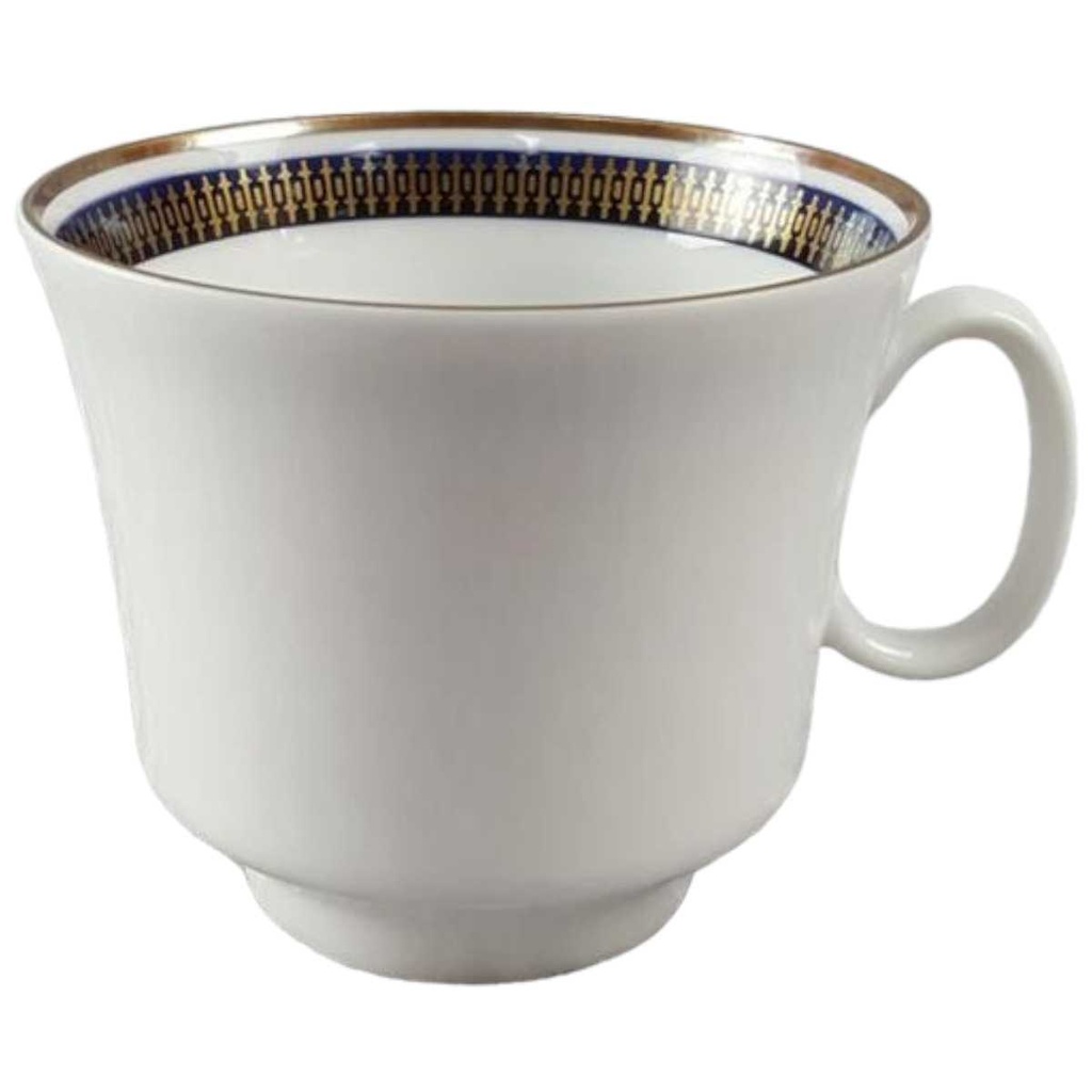 Kaffeetasse Tasse Golddekor Seltmann Weiden Vohenstrauß Kobalt gebraucht - gut