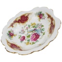 Schale Goldrand 13,2 cm Royal Albert Chatelaine Blumendekor Blumen gebraucht - gut