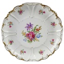Schale Prunkschale Golddekor 30 cm Graf von Henneberg gebraucht - gut
