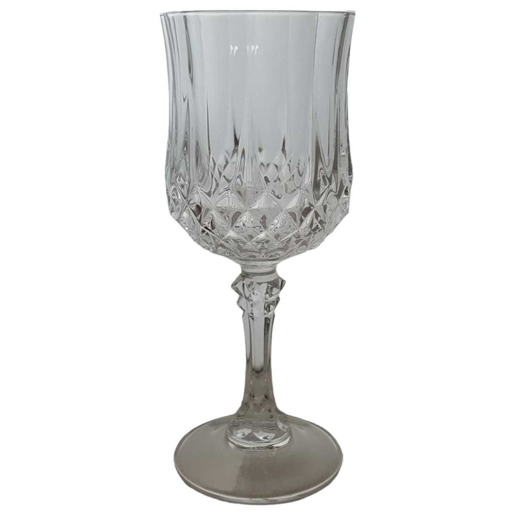 [45817813] Weinglas Weinrömer Überfangglas Cristal d`Arques Longchamp Transparent gebraucht - gut