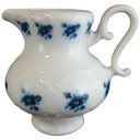 Milchkännchen Krautheim Sissy blau gelbe Blumen echt Kobalt gebraucht - sehr gut