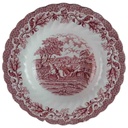 Suppenteller 22 cm Myott Country Life Rot gebraucht - gut