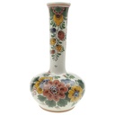 Vase 17 cm Delfts Polychroom Blumendekor Bunt Blumen gebraucht - sehr gut