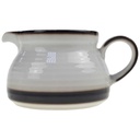 Sauciere 0,4 L Winterling Röslau Relief brauner Rand gebraucht - sehr gut
