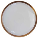 Kuchenteller Dessertteller Goldrand 19 cm Melitta Hamburg
