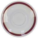 Untertasse Goldrand 14 cm Reichenbach Rosa gebraucht - akzeptabel
