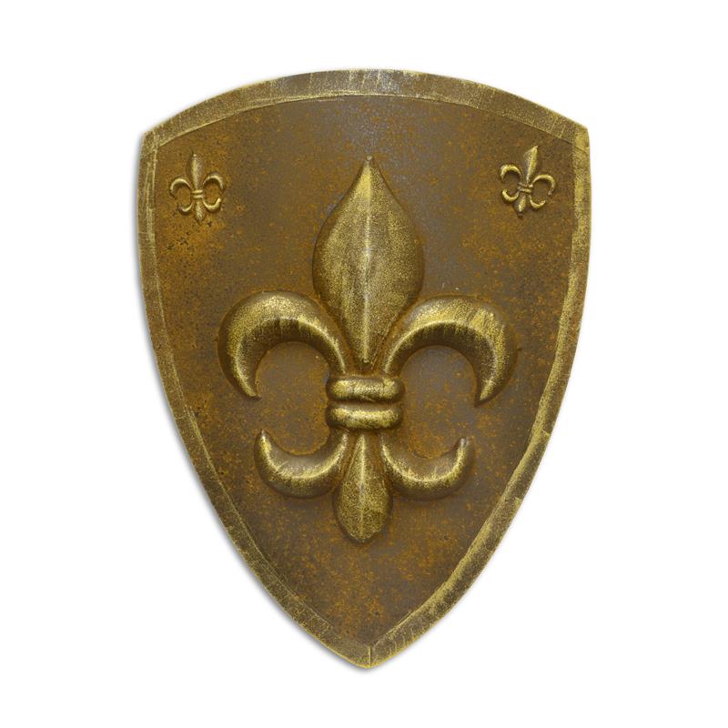 Wanddeko Eisen Schild Fleur-de-Lis