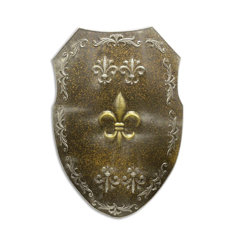Wanddeko Eisen Schild Fleur-de-Lis