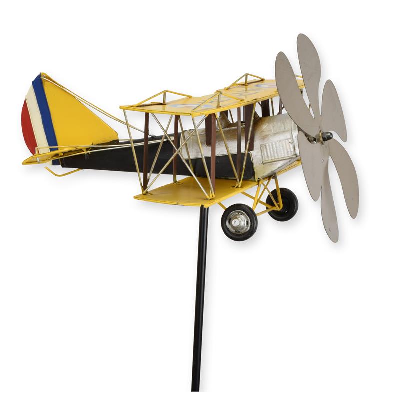 Windspiel Blech Flugzeug