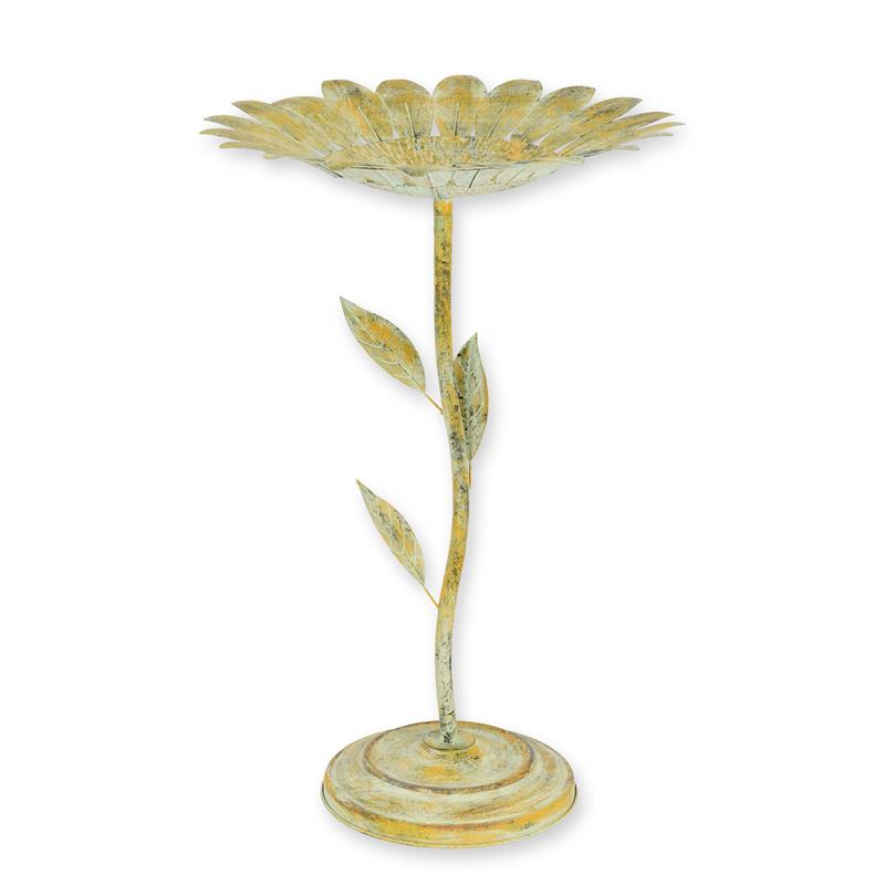 Vogeltränke Eisen Blumenform