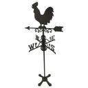 Wetterhahn Wetterfahne Gusseisen Delphine Braun rustikal