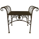 Hocker Eisen RÖSTIG farbig H.55x68cm