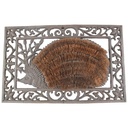 Türmatte Gußeisen rustikal braun L.65cm