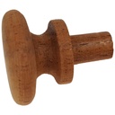 Holzknopf Holz Möbelgriff Schubladengriff Möbelknauf Kirsche 20mm