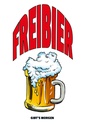 Holzschild 18x12 cm Alkohol Freibier gibt's morgen Bierkrug