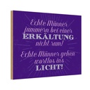 Holzschild 12x18 cm echte Männer jammern nicht Spruch Zitat