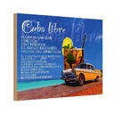 Holzschild 12x18 cm Cuba Libre Rezept Rum Alkohol Essen Trinken