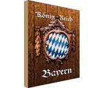 Holzschild 18x12 cm Königreich Bayern Holzoptik Deutschland