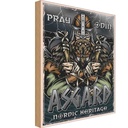 Holzschild 18x12 cm Wkinger Asgard nordic Heritage Dekoration