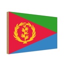 Holzschild 12x18 cm Eritreas Eritrea Flagge Fahne Wappen