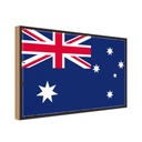 Holzschild 12x18 cm Australien Australia Flagge Fahne Wappen