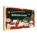 Holzschild 12x18 cm Weihnachten BERGKAMEN
