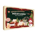 Holzschild 12x18 cm Weihnachten NEUFAHRN BEI FREISING