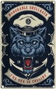 Blechschild 30x20 cm Seefahrt honorable shellback sea Dekoration