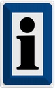 Blechschild 30x20 cm Information Touristinformation Warnschild Hinweisschild Sicherheit Vorsicht