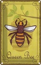 Blechschild 30x20 cm Queen Bee Biene Honig Imkerei Tier Haustier