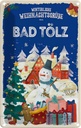 Blechschild 30x20 cm Weihnachtsgrüße BAD TÖLZ Weihnachten