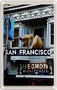 Blechschild 30x20 cm San Francisco Piedmon Boutique Bildmotiv Reisemotiv Abenteuer Reisen Urlaub