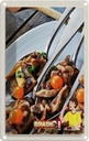 Blechschild 30x20 cm Spanien Europa Tomaten Pilze Teller Bildmotiv Reisemotiv Abenteuer Reisen Urlaub