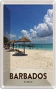 Blechschild 30x20 cm Barbados Insel Frankreich Meer Strand Bildmotiv Reisemotiv Abenteuer Reisen Urlaub