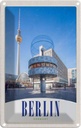 Blechschild 30x20 cm Berlin Deutschland Alexanderplatz Bildmotiv Reisemotiv Abenteuer Reisen Urlaub