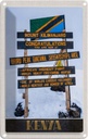 Blechschild 30x20 cm Kenia Afrika Urlaub Mount Kilimanjaro 5895 M Bildmotiv Reisemotiv Abenteuer Reisen