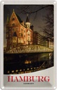 Blechschild 30x20 cm Hamburg Deutschland Brücke Kirche Bildmotiv Reisemotiv Abenteuer Reisen Urlaub