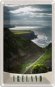 Blechschild 30x20 cm Irland Europa Urlaub Wiese Gebirge Meer Natur Bildmotiv Reisemotiv Abenteuer Reisen