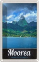 Blechschild 30x20 cm Moorea Französisch-Polynesien Insel Bildmotiv Reisemotiv Abenteuer Reisen Urlaub